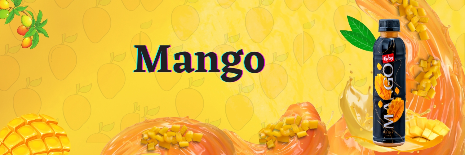 Ruby mango drink