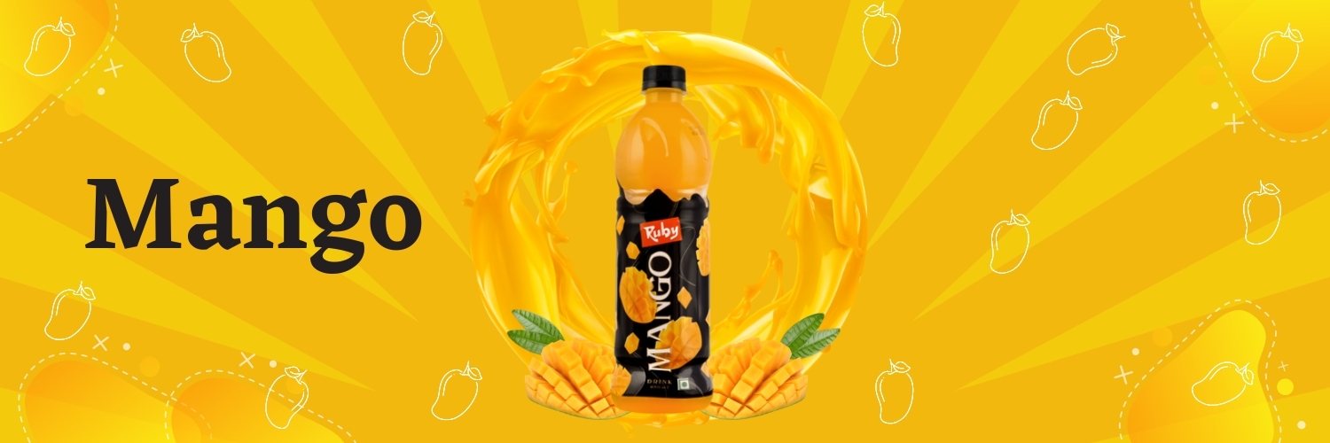 Ruby mango drink